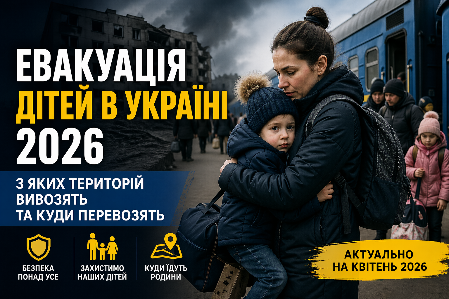 евакуація дітей Україна 2026